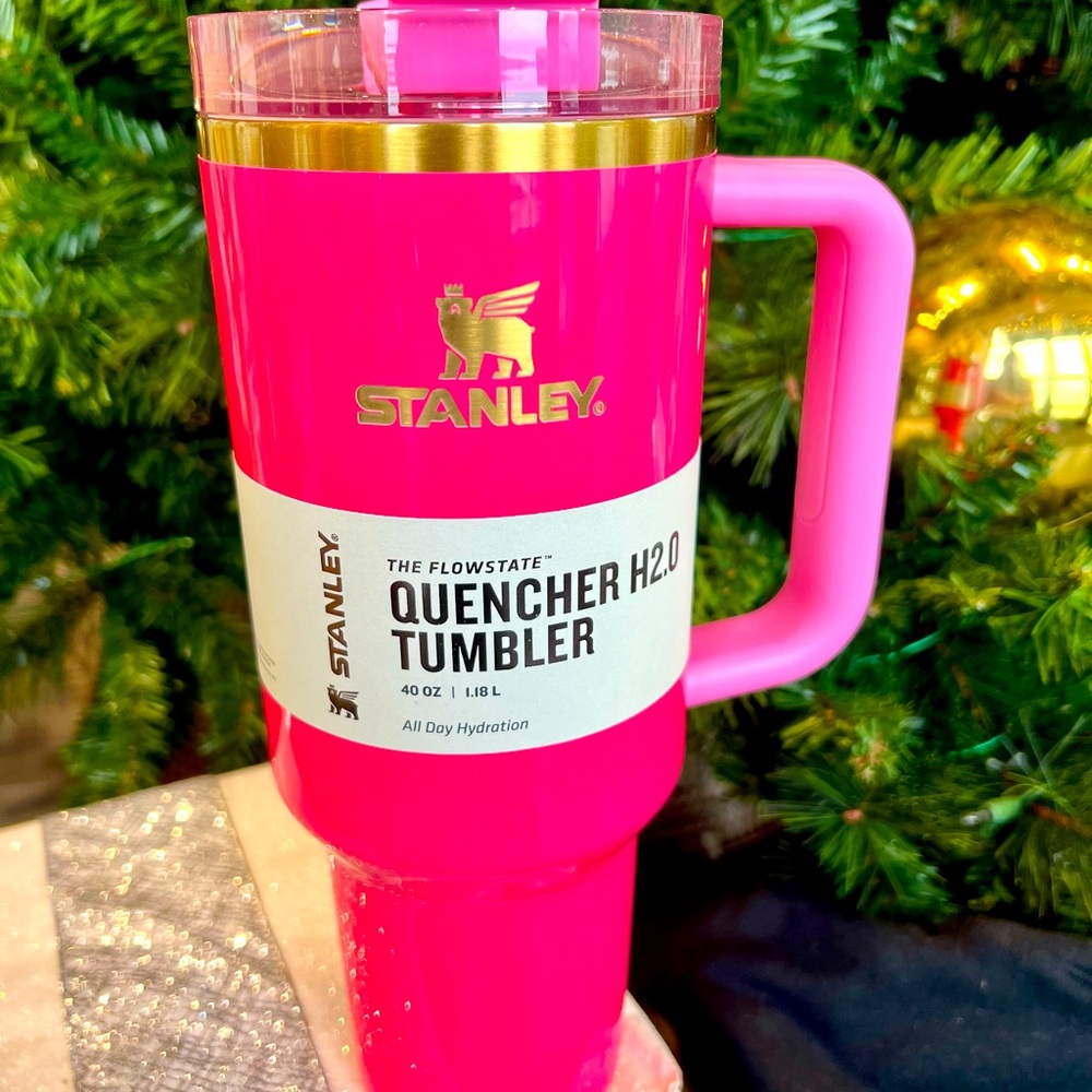 💕 Black FRIDAY *Limited edition* PINK PARADISE 40oz Stanley Cup NEW RTS